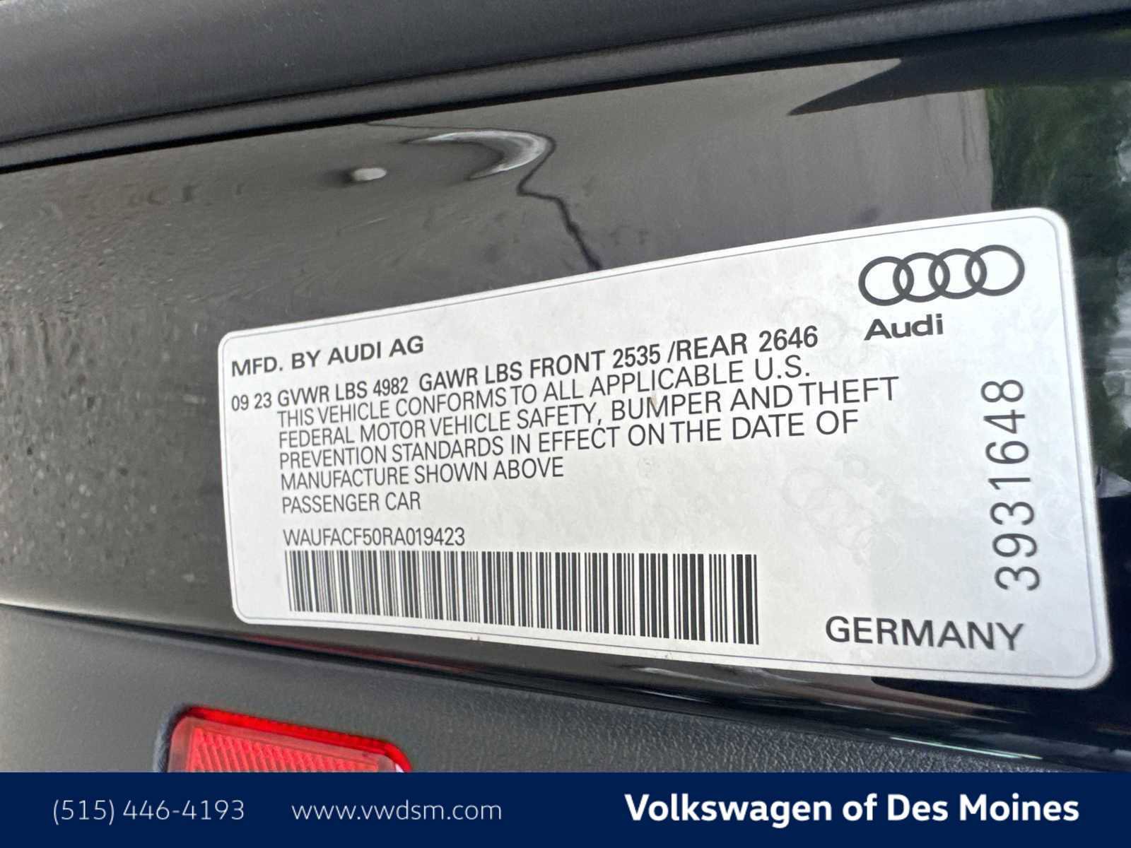 Used 2024 Audi A5 2.0T Premium Plus image 21