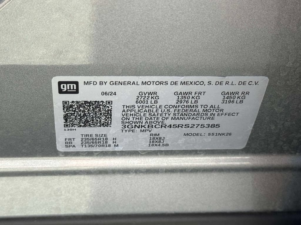 Used 2024 Chevrolet Blazer LT w/ Convenience Package FWD image 34