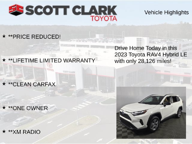 Used 2023 Toyota RAV4 LE AWD/4WD image 12