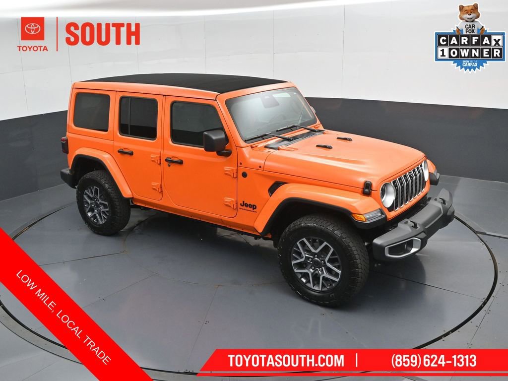 Used 2025 Jeep Wrangler Sahara w/ Technology Group AWD/4WD image 51