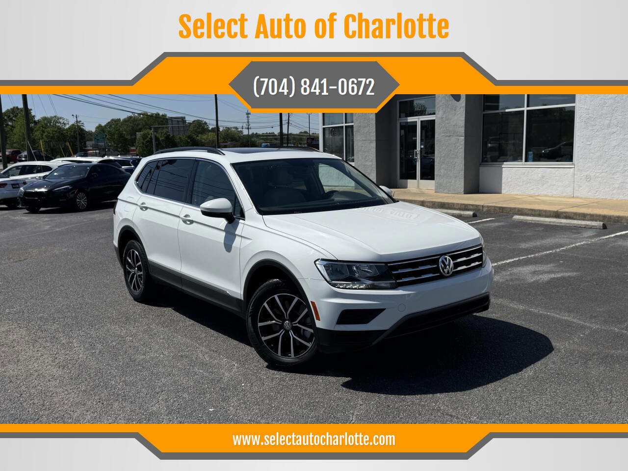 Used 2021 Volkswagen Tiguan SE image 1