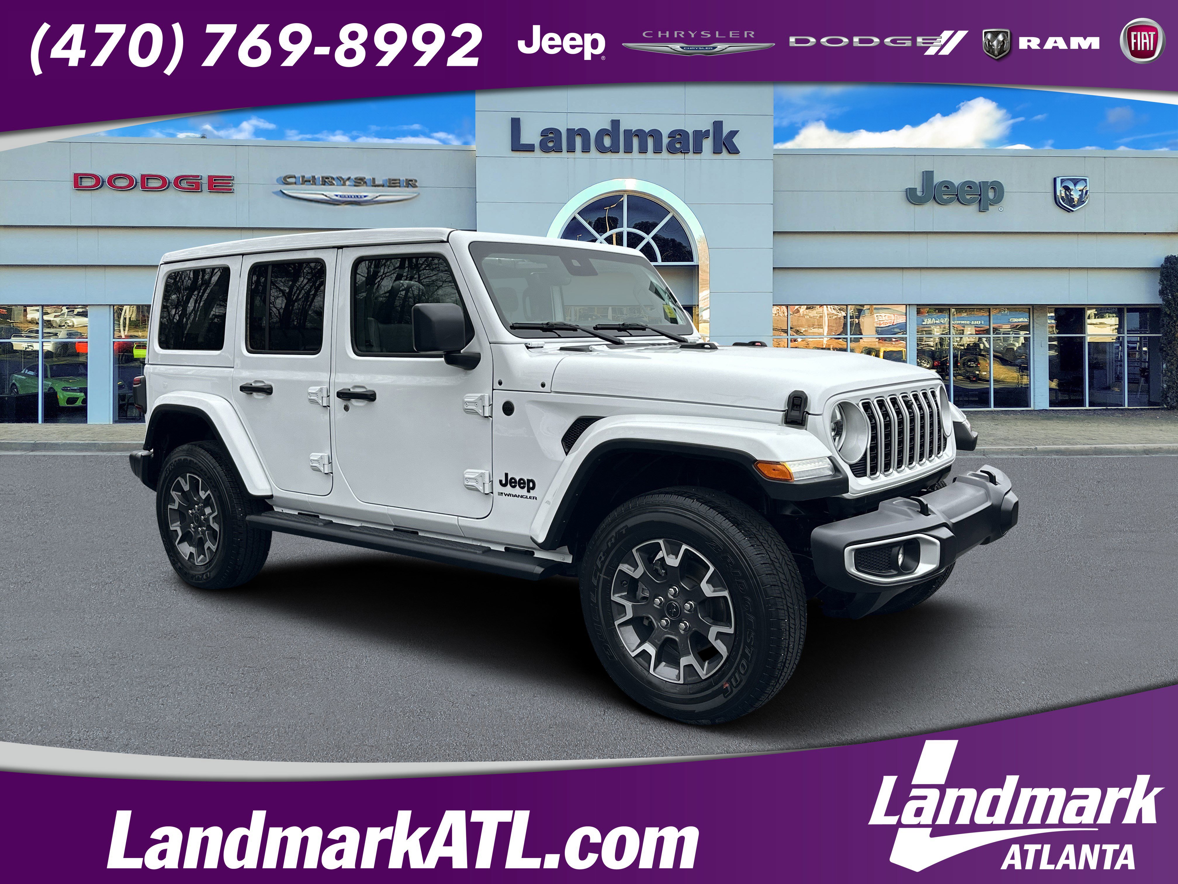 Used 2025 Jeep Wrangler Sahara w/ Safety Group image 1