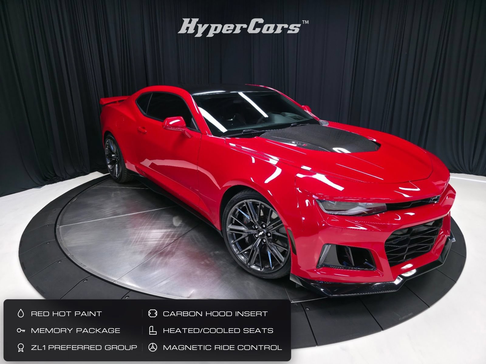 Used 2017 Chevrolet Camaro ZL1 RWD image 1