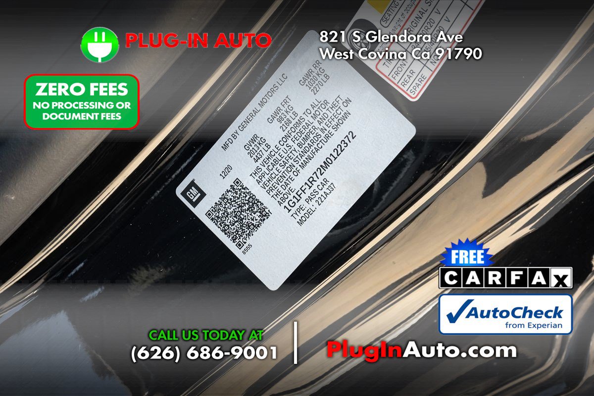 Used 2021 Chevrolet Camaro LT RWD image 7