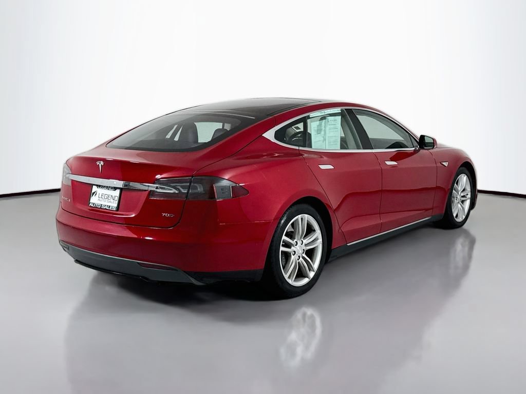 Used 2015 Tesla Model S 70D AWD/4WD image 5