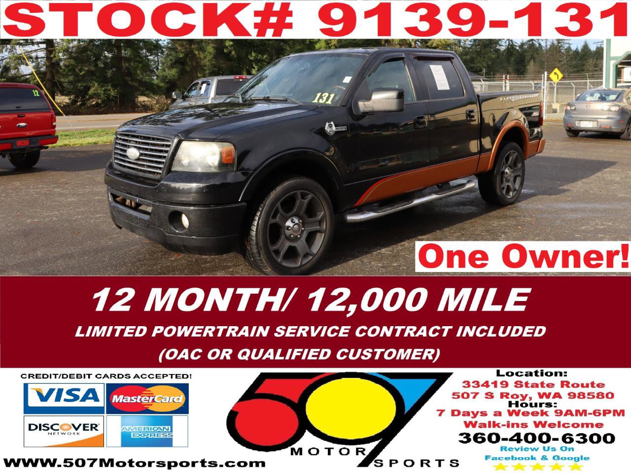 Used 2008 Ford F150 Harley-Davidson AWD/4WD image 2