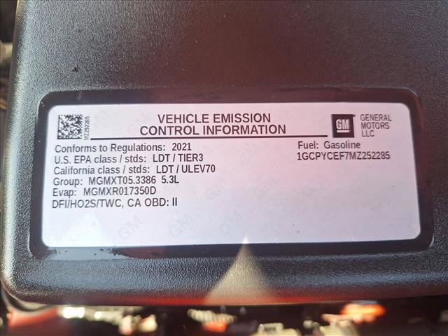 Used 2021 Chevrolet Silverado 1500 Custom Trail Boss image 20