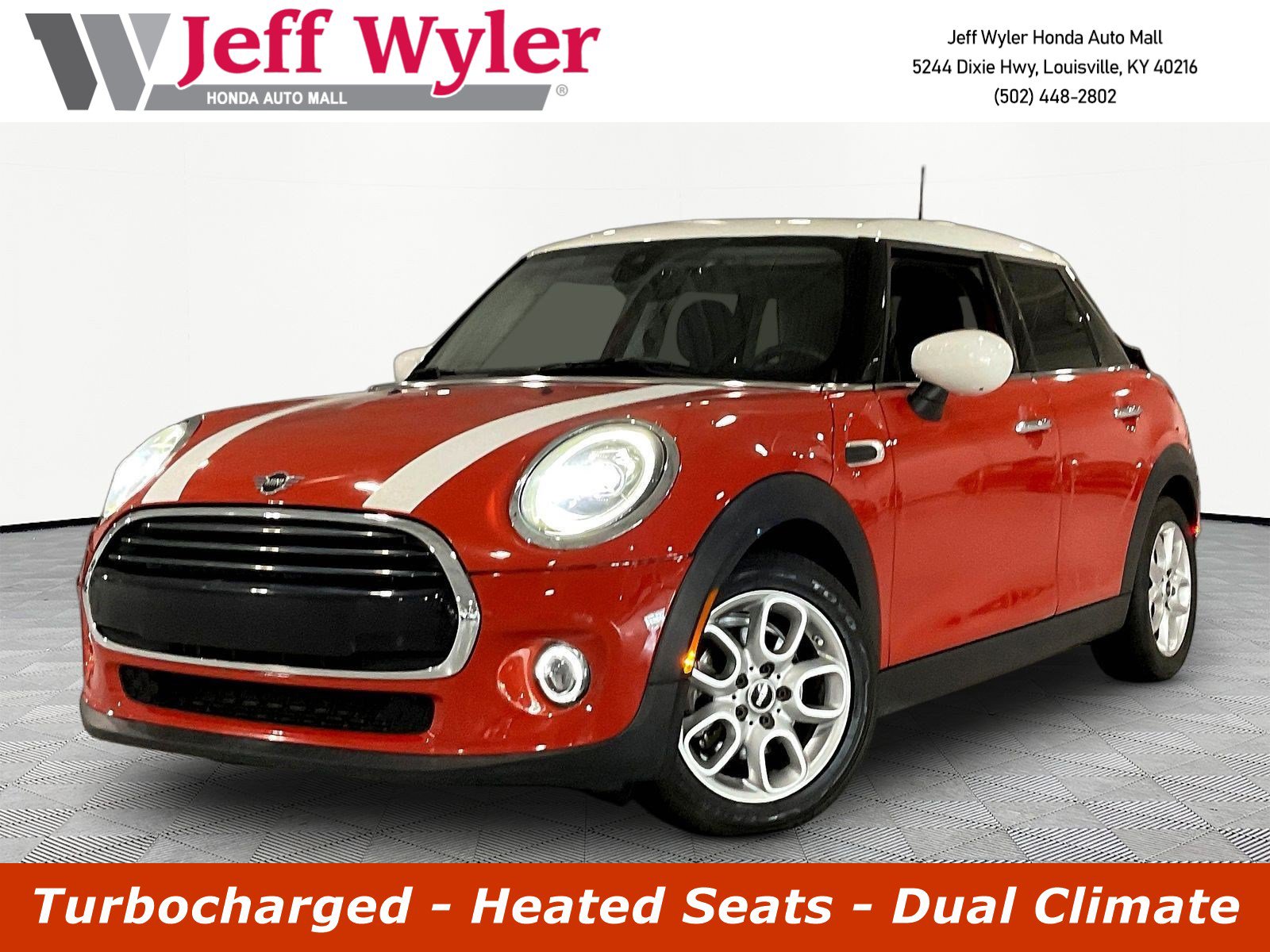 Used 2021 MINI Cooper 4-Door Hardtop FWD image 1