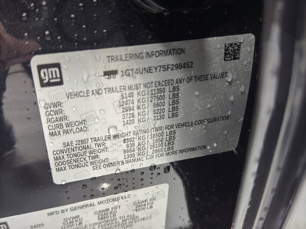 New 2025 GMC Sierra 2500 SLT w/ SLT Convenience Package image 45