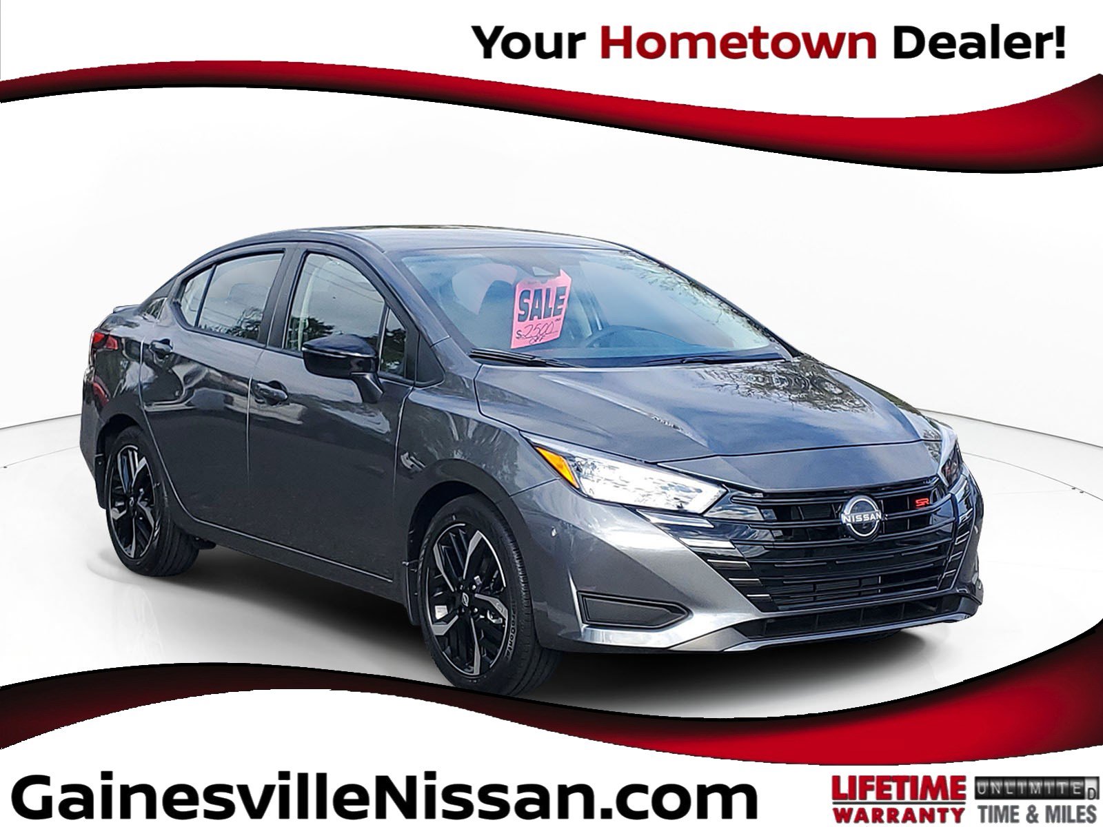 New 2025 Nissan Versa SR