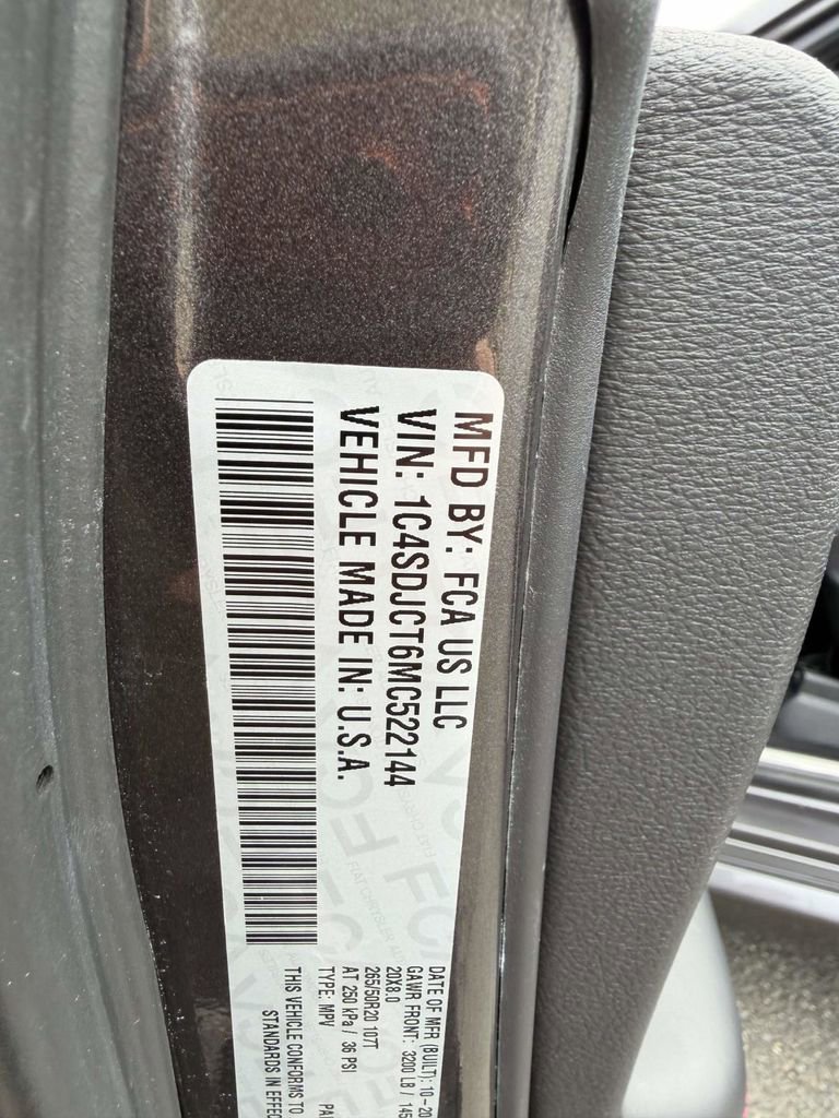 Used 2021 Dodge Durango R/T w/ Blacktop Package image 30