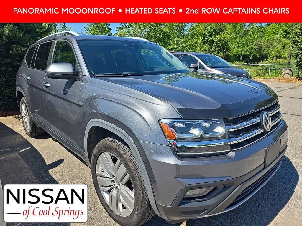 Used 2019 Volkswagen Atlas SE w/ Panoramic Sunroof Package AWD/4WD image 1