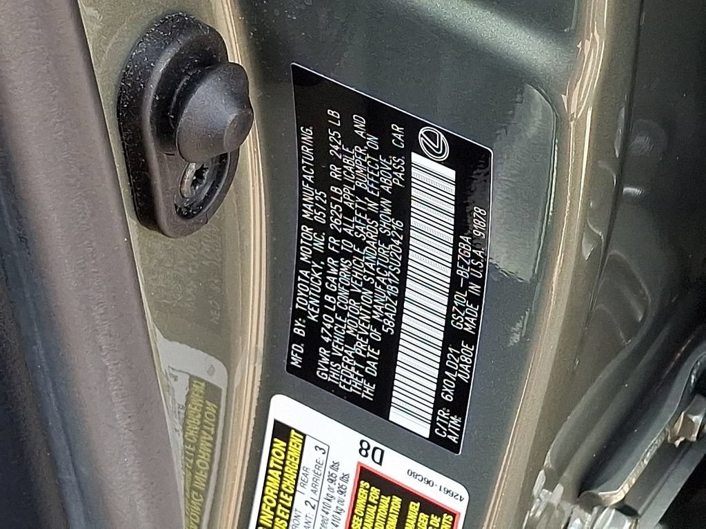 Used 2025 Lexus ES 350 w/ Premium Package FWD image 26