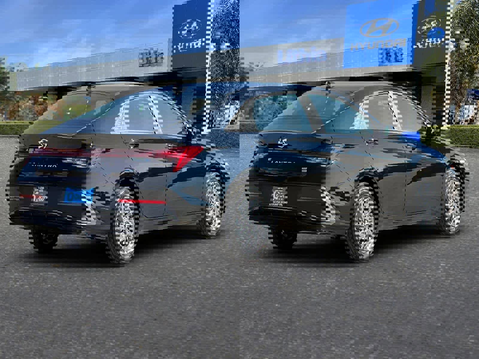 Certified 2026 Hyundai Elantra Blue w/ Cargo Package image 3