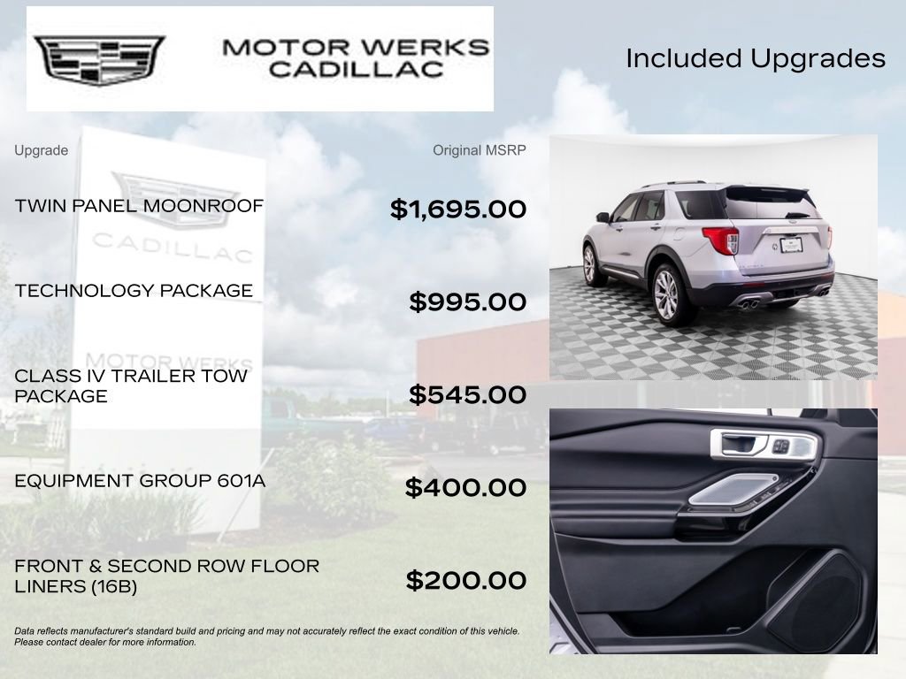 Used 2023 Ford Explorer Platinum w/ Technology Package AWD/4WD image 8