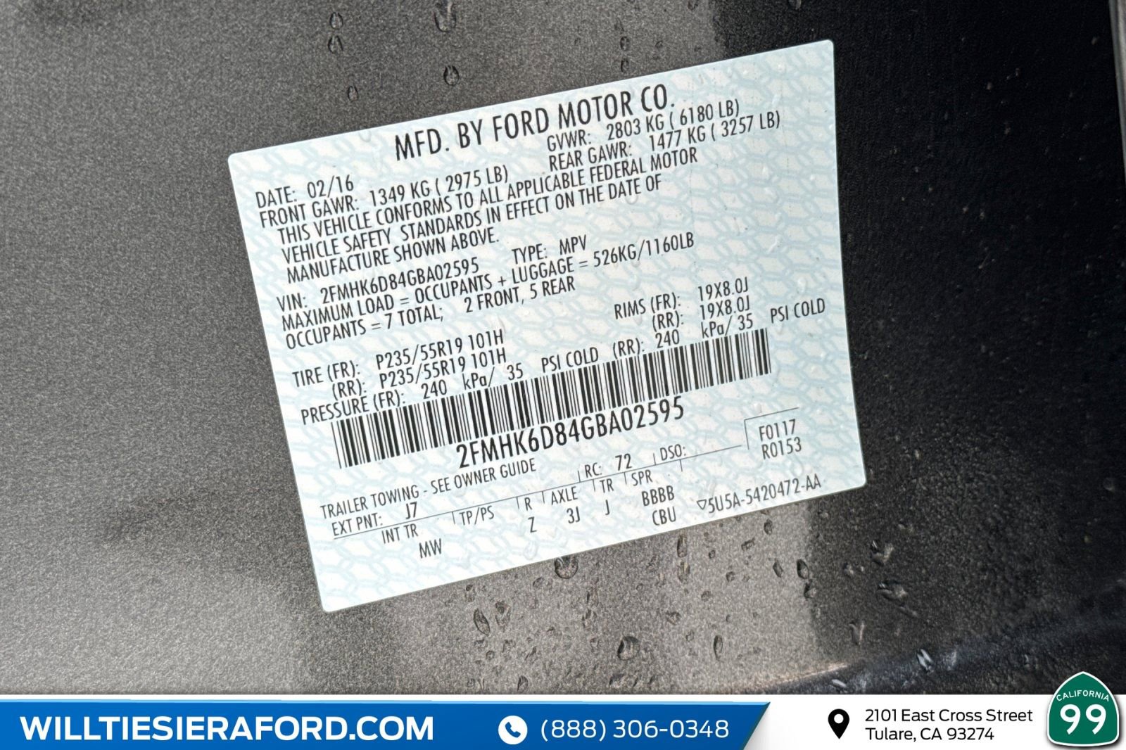 Used 2016 Ford Flex Limited image 13