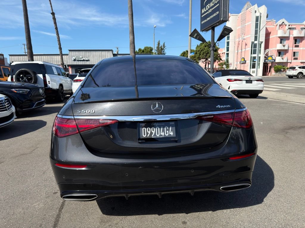 Used 2022 Mercedes-Benz S 500 4MATIC w/ AMG Line Package image 5