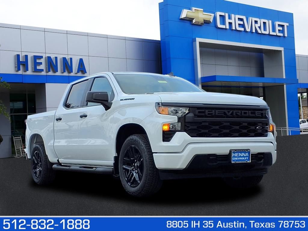 New 2026 Chevrolet Silverado 1500 Custom w/ Turbomax Blackout Package