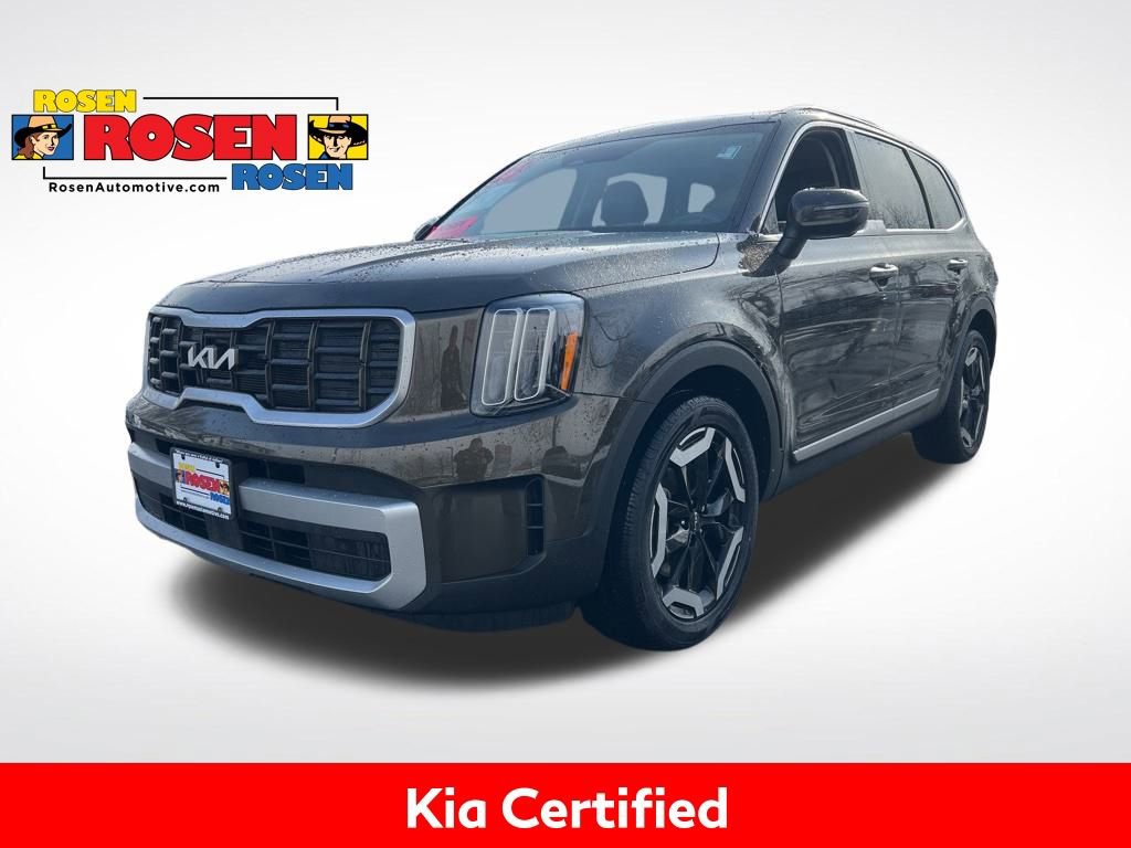 Certified 2023 Kia Telluride S w/ S Sunroof Package
