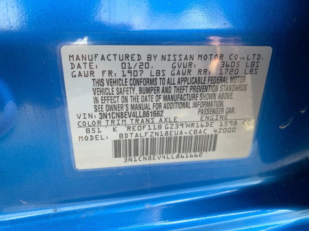 Used 2020 Nissan Versa SV image 34