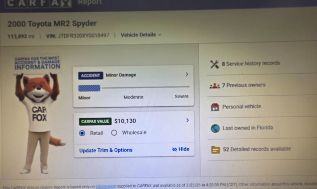 Used 2000 Toyota MR2 image 14