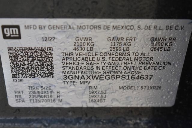 Certified 2023 Chevrolet Equinox RS w/ RS Leather Package image 37