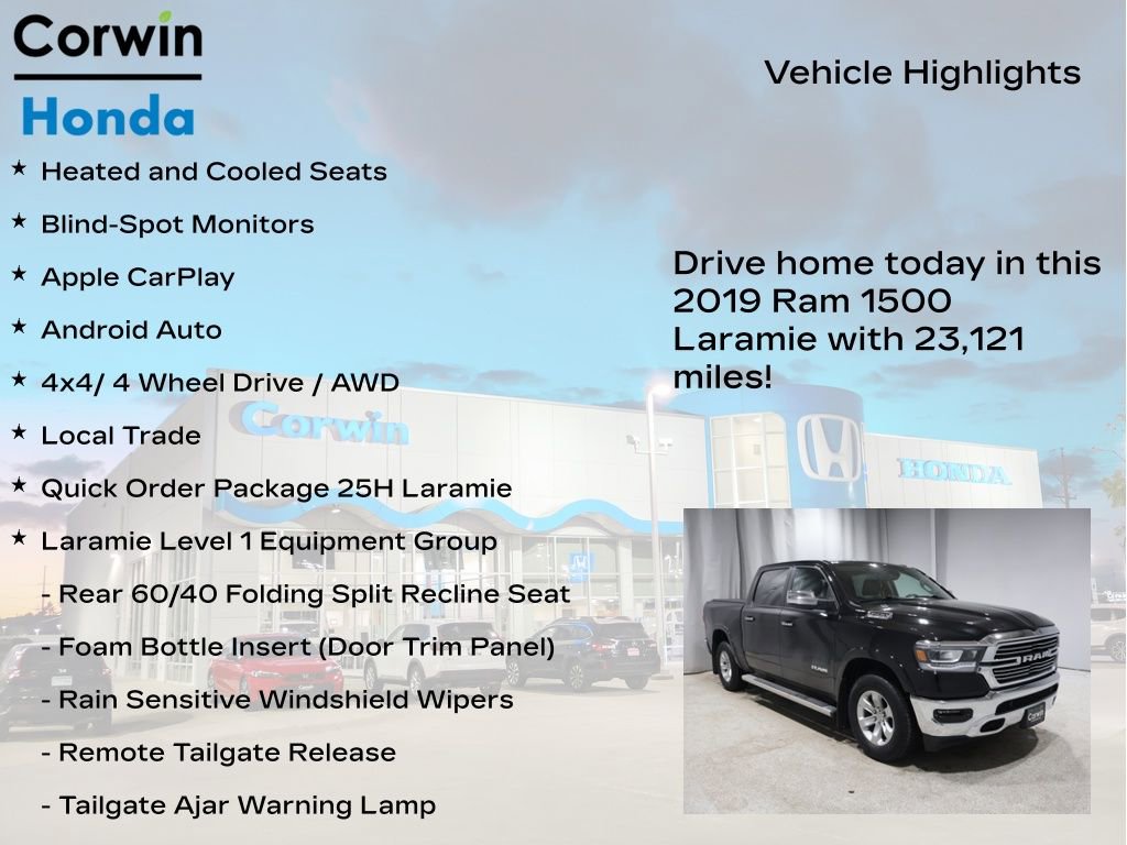 Used 2019 RAM 1500 Laramie image 7