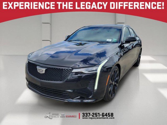 Used 2023 Cadillac CT4 Luxury w/ LPO, ONYX Package