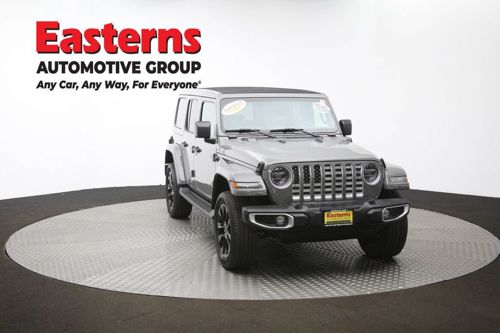 Used 2021 Jeep Wrangler Unlimited Sahara w/ Cold Weather Group image 53