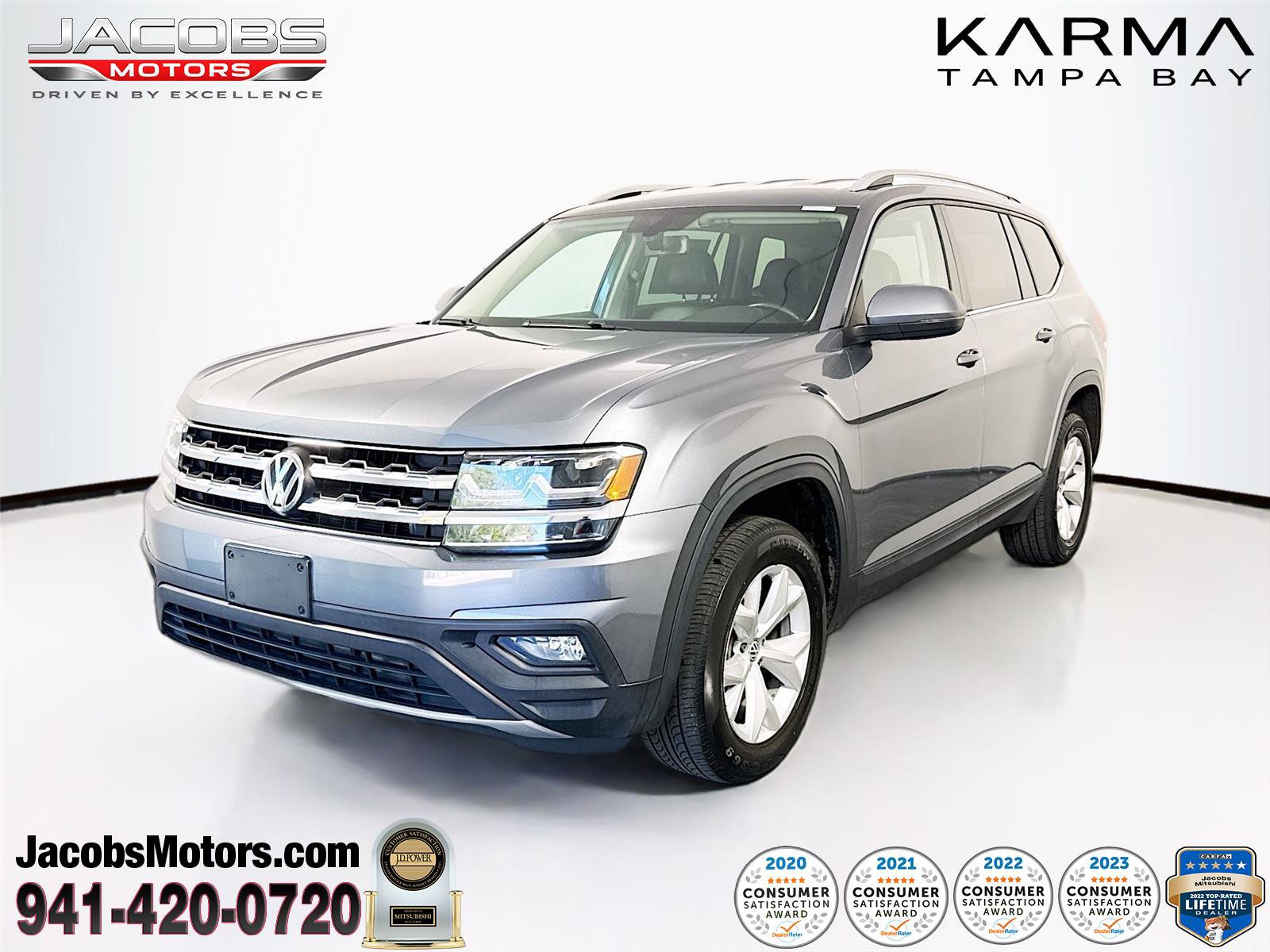 Used 2018 Volkswagen Atlas SE FWD image 1