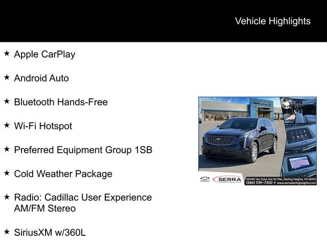 Certified 2023 Cadillac XT4 Luxury w/ Cold Weather Package image 4