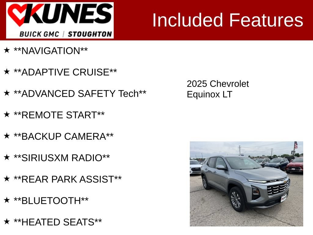 Used 2025 Chevrolet Equinox LT AWD/4WD image 2