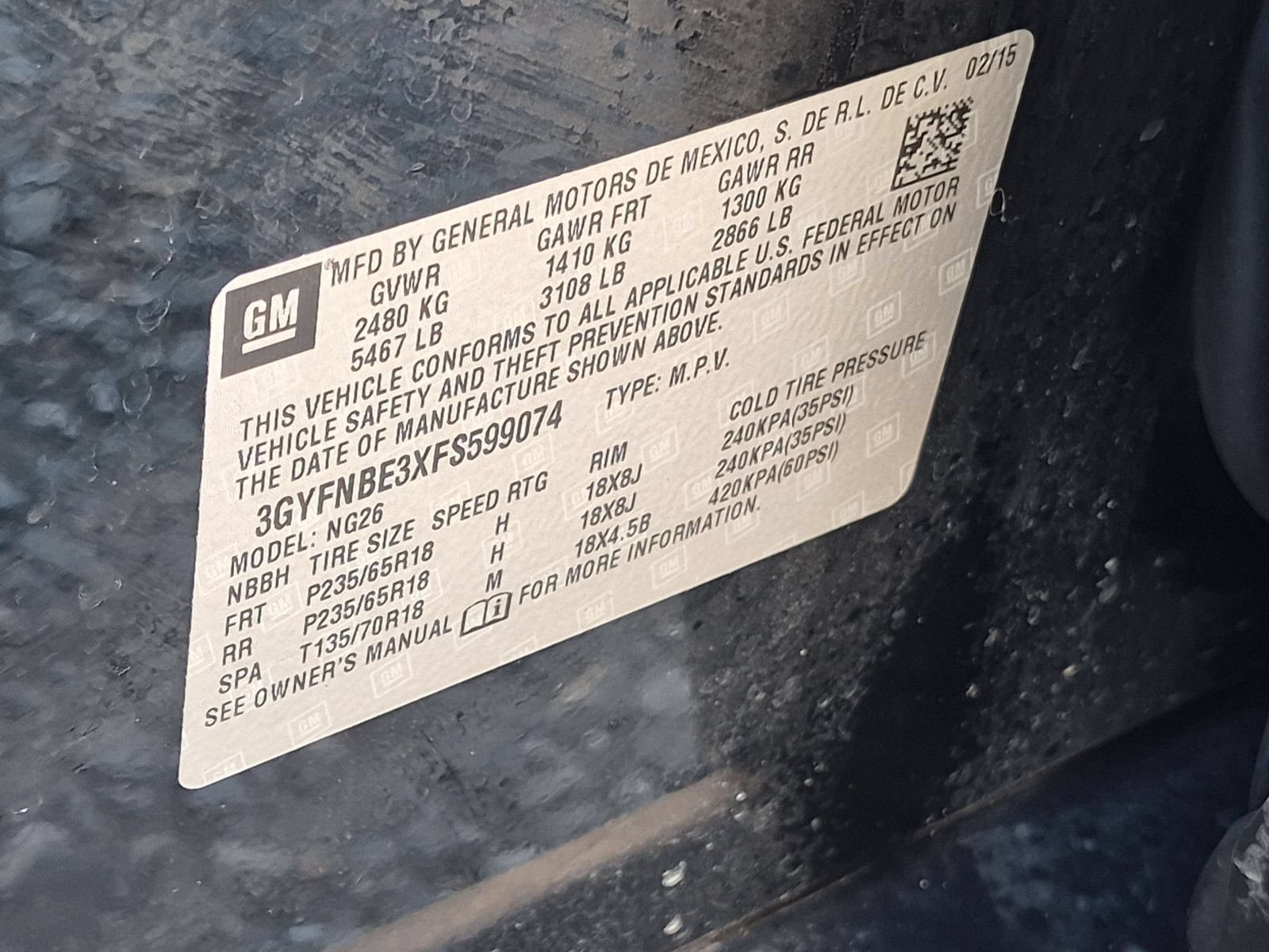 Used 2015 Cadillac SRX Luxury FWD image 35