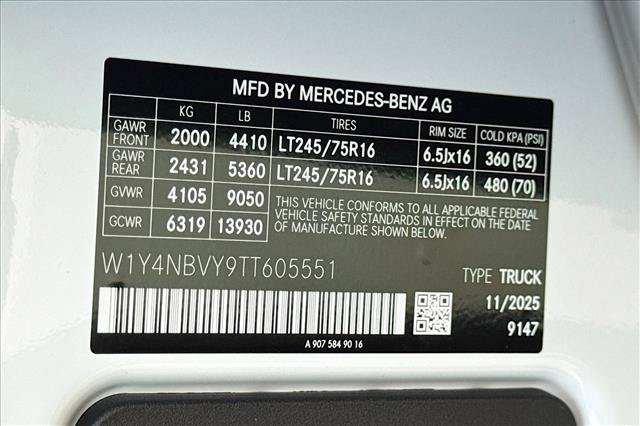 New 2026 Mercedes-Benz Sprinter 2500 image 27