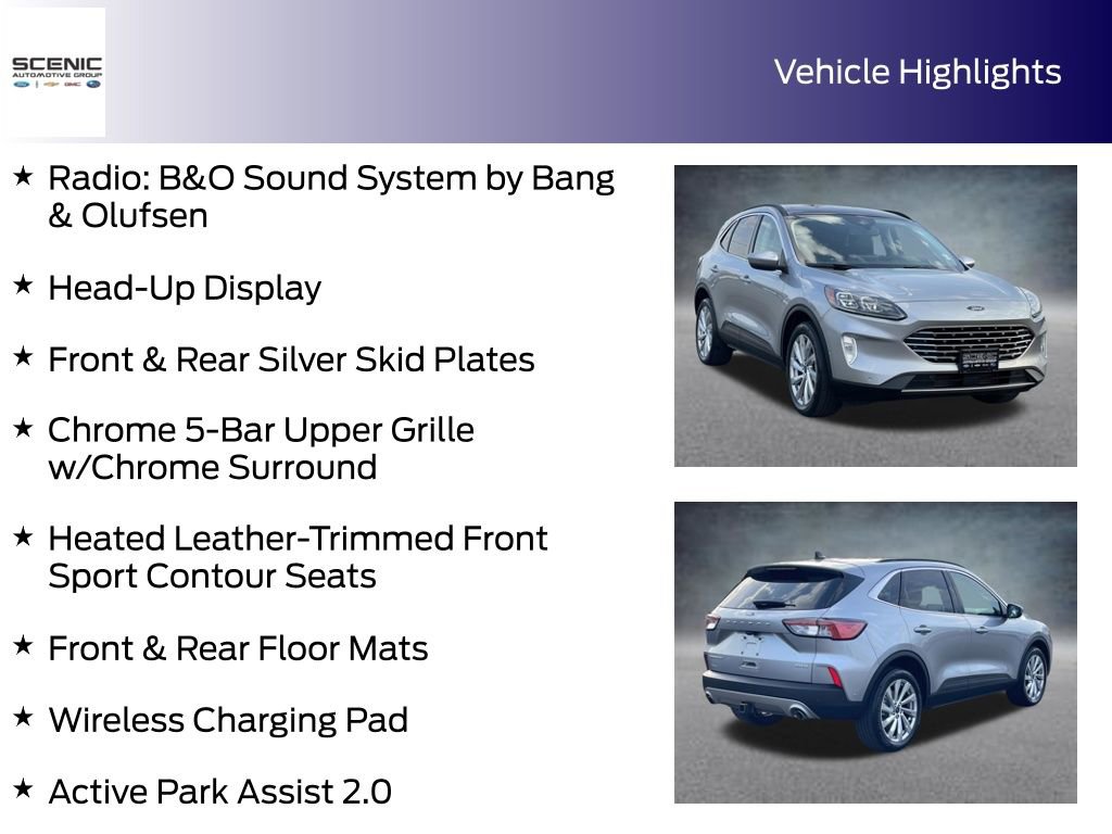 Used 2022 Ford Escape Titanium w/ Titanium Elite Package image 15