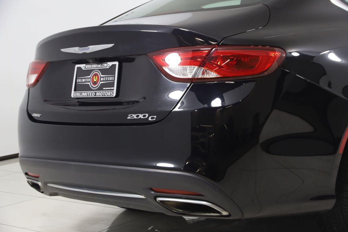 Used 2015 Chrysler 200 C w/ Navigation & Sound Group I AWD/4WD image 40