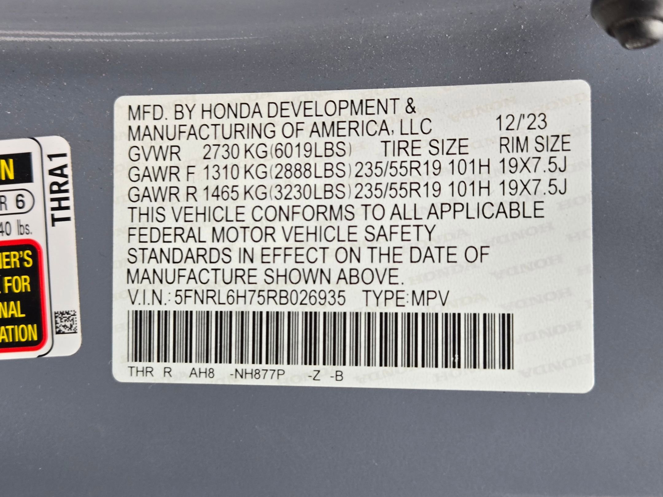 Used 2024 Honda Odyssey Sport image 30