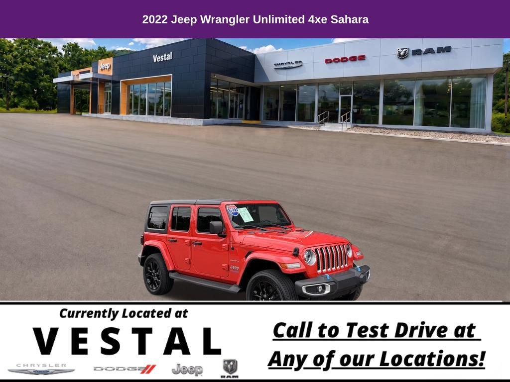 Used 2022 Jeep Wrangler Unlimited Sahara