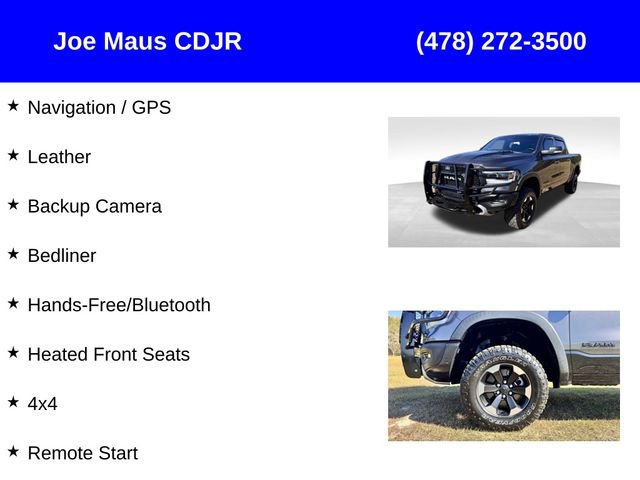 Certified 2020 RAM 1500 Rebel w/ Rebel Level 2 Equipment Group image 7