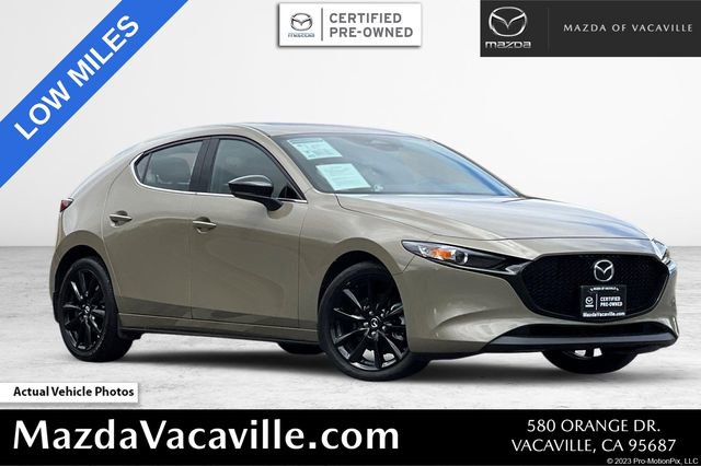 Certified 2025 MAZDA MAZDA3 Carbon