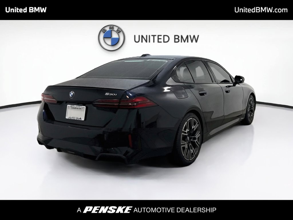 Certified 2024 BMW 530i w/ M Sport Package RWD image 5