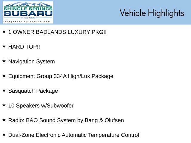 Used 2024 Ford Bronco Badlands AWD/4WD image 41