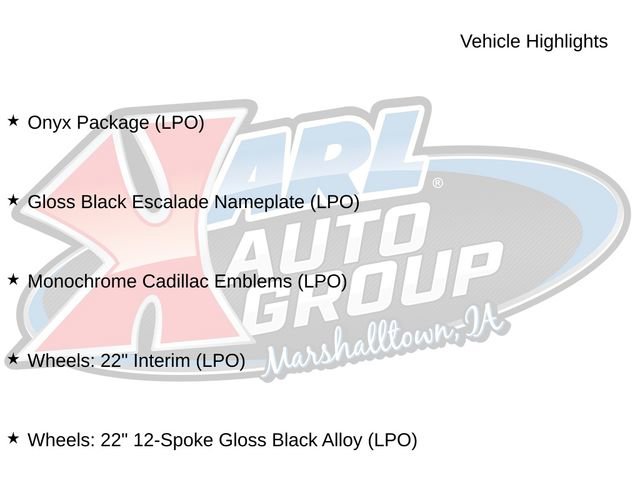 Used 2024 Cadillac Escalade Sport Platinum w/ LPO, ONYX Package image 14