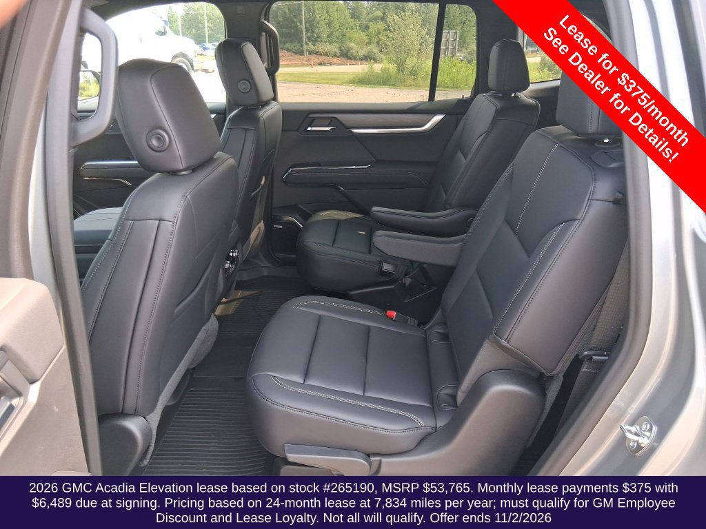 New 2026 GMC Acadia Elevation w/ Black Edition AWD/4WD image 25