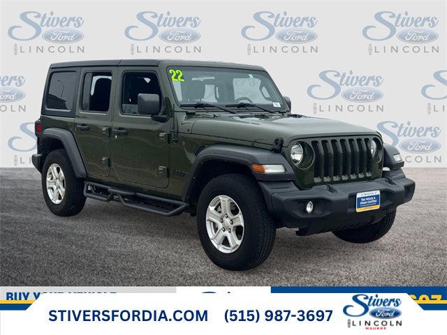 Used 2022 Jeep Wrangler Unlimited Sport