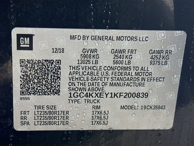 Used 2019 Chevrolet Silverado 3500 LTZ w/ Duramax Plus Package image 33