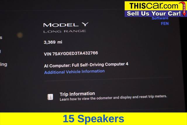 Used 2026 Tesla Model Y 2WD image 12