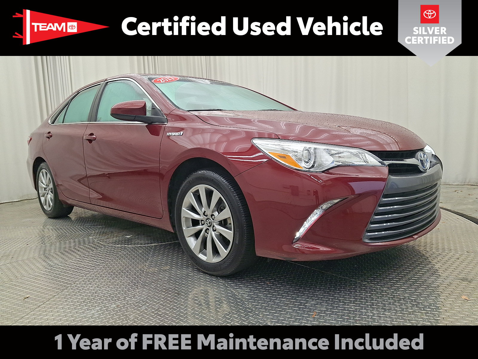 Certified 2017 Toyota Camry XLE w/ Moonroof Package