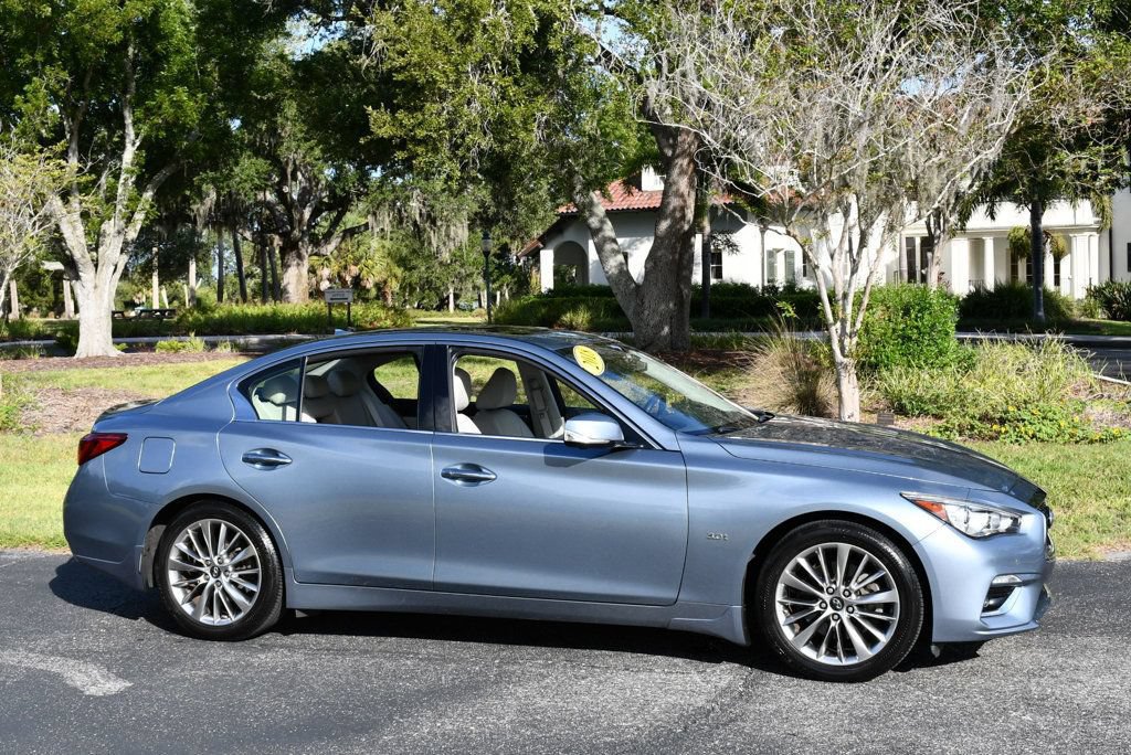 Used 2018 INFINITI Q50 Luxe w/ Sensory Package (Luxe) RWD image 8
