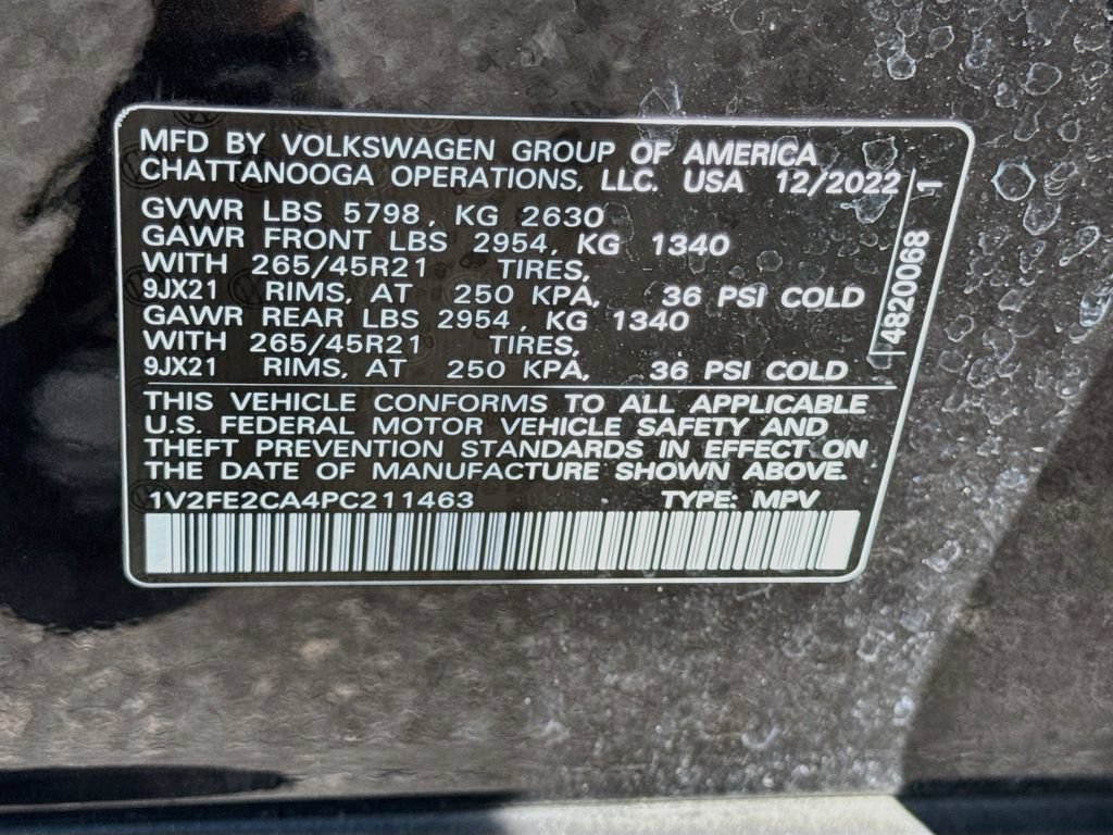 Used 2023 Volkswagen Atlas Cross Sport SEL Premium R-Line AWD/4WD image 36